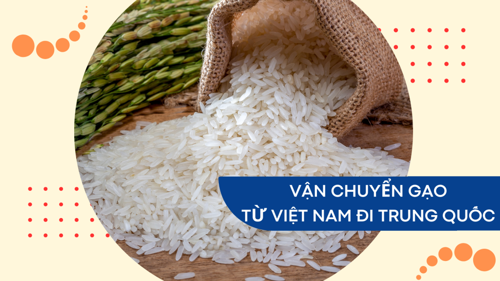 Vận chuyển gạo từ Việt Nam đi Trung Quốc
