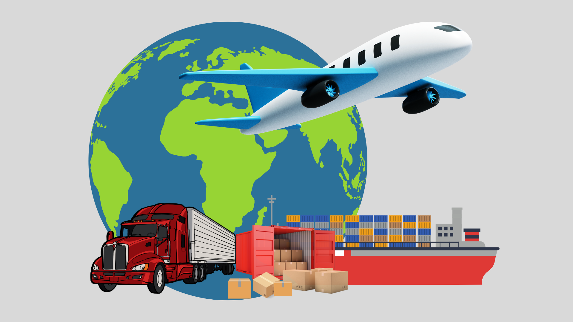 Các phương thức vận chuyển hàng hóa quốc tế