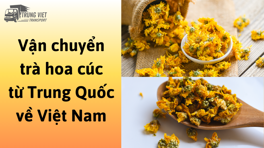 Dịch vụ vận chuyển trà hoa cúc từ Trung Quốc về Việt Nam