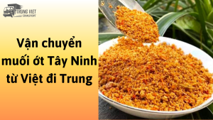 Vận chuyển muối ớt Tây Ninh từ Việt Nam đi Trung Quốc