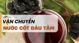 Vận chuyển nước cốt dâu tằm từ Việt Nam đi Trung Quốc