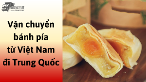 Dịch vụ vận chuyển bánh pía từ Việt Nam đi Trung Quốc