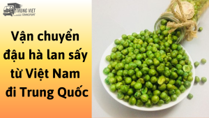 Dịch vụ vận chuyển đậu hà lan sấy từ Việt Nam đi Trung Quốc