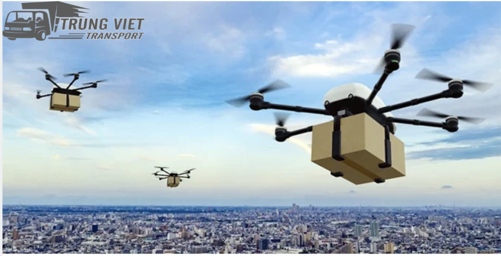 Drones giao hàng, kho bãi thông minh thúc đẩy logistics Trung Quốc