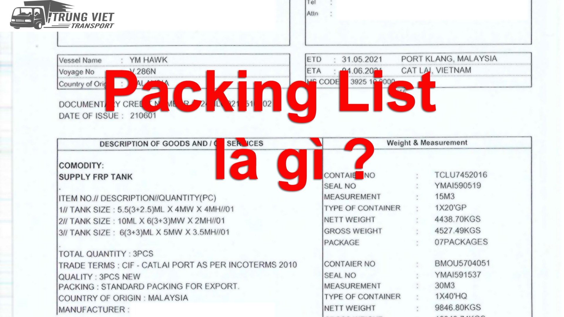 Packing List Là Gì? Vai Trò Và Cách Lập Phiếu Đóng Gói Hàng Hóa