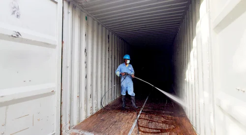 Container Cleaning Fee – Phí Vệ Sinh Container Là Gì? Quy Trình Và Cách Tối Ưu Chi Phí