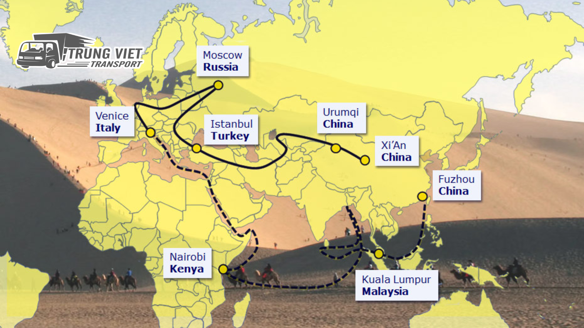 TRUNG QUỐC VÀ CHIẾN LƯỢC "ONE BELT ONE ROAD" TRONG LOGISTICS XUYÊN LỤC ĐỊA