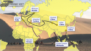 Trung Quốc và chiến lược "One Belt One Road" trong logistics xuyên lục địa