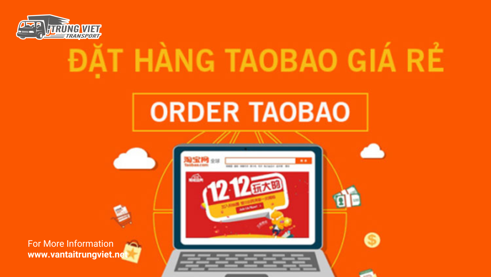 Dịch Vụ Mua Hộ Hàng Taobao Miễn Phí Tại Vận Tải Trung Việt