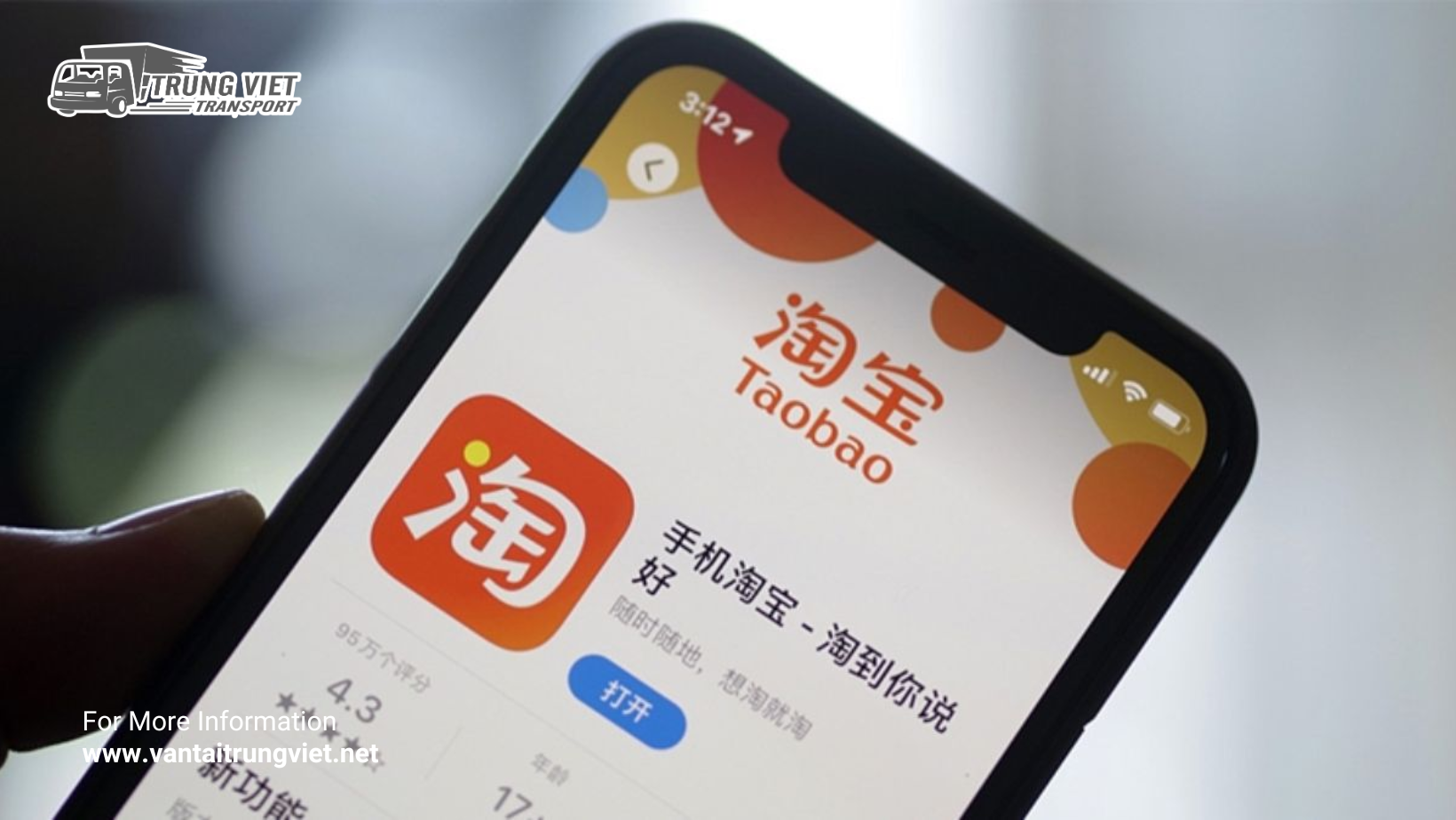 Dịch Vụ Mua Hộ Hàng Taobao Miễn Phí Tại Vận Tải Trung Việt