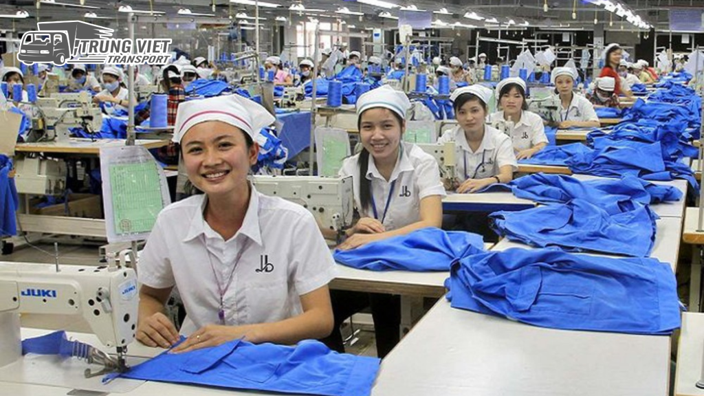 Xuất khẩu dệt may sang Trung Quốc