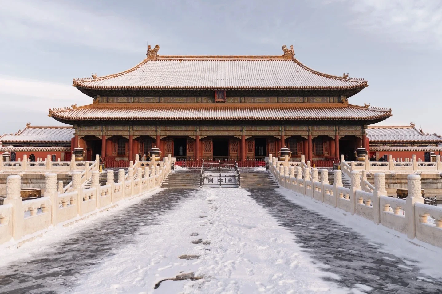 Tuyết bao phủ Tử Cấm Thành