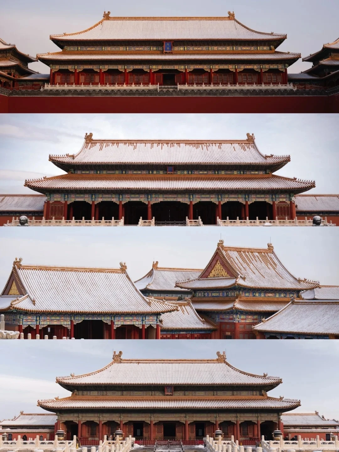 Tuyết bao phủ Tử Cấm Thành